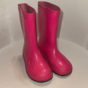 Kids Pink Rain Boots
